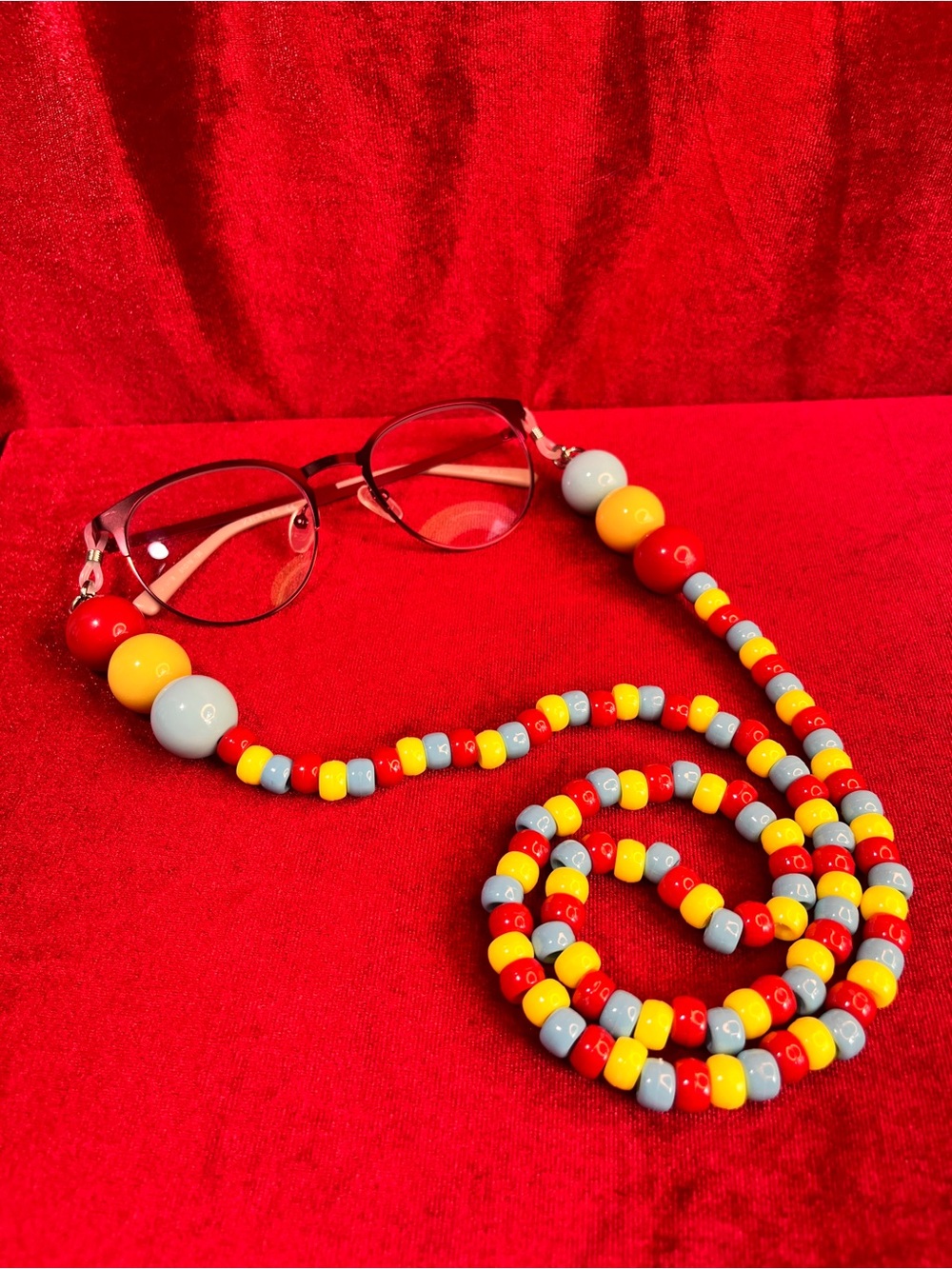 Clown Gumball Glasses Chain